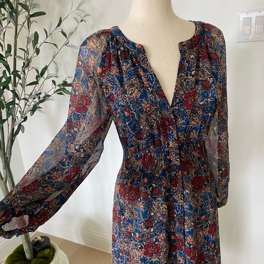 Mango Floral Print Inma Dress - Picture 2 of 7